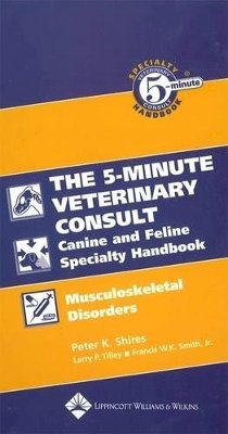 Shires - The 5-minute Veterinary Consult Canine and Feline Specialty Handbook - 9780781782227 - V9780781782227