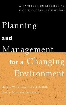 Marvin W. Peterson - Planning and Management for a Changing Environment - 9780787908492 - V9780787908492