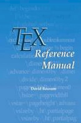 David Bausum - TeX Reference Manual - 9780792376736 - V9780792376736