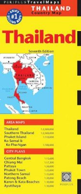 Periplus Editors (Ed.) - Thailand Travel Map Seventh Edition (Periplus Travelmaps) - 9780794607081 - V9780794607081