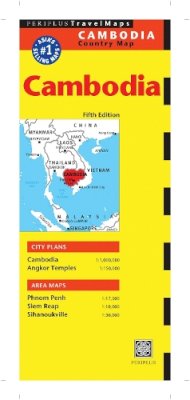 Periplus Editors (Ed.) - Cambodia Travel Map Fifth Edition - 9780794607302 - V9780794607302