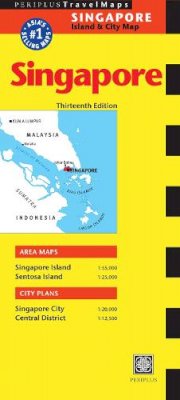 Periplus Editors (Ed.) - Singapore Travel Map Thirteenth Edition (Periplus Travel Maps: Singapore Island & City Map) - 9780794607616 - V9780794607616