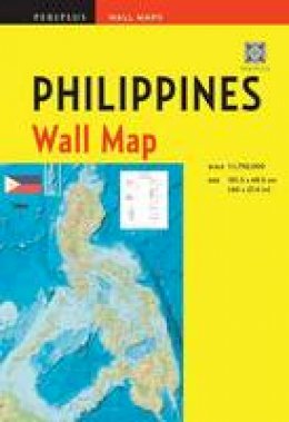 Periplus Editors - Philippines Wall Map Second Edition: Scale: 1:1,750,000; Unfolds to 40 x 27.5 inches (101.5 x 70 cm) (Periplus Wall Maps) - 9780794607869 - V9780794607869