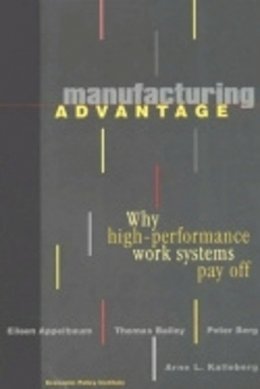 Eileen Appelbaum - Manufacturing Advantage - 9780801486555 - V9780801486555