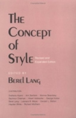 Berel Lang (Ed.) - The Concept of Style - 9780801494390 - V9780801494390