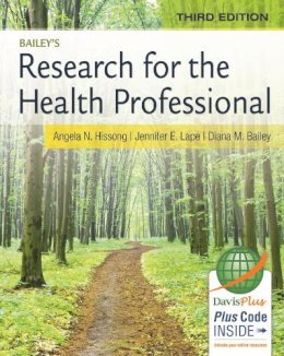 Angela Hissong - Research for the Health Professional 3e - 9780803639164 - V9780803639164