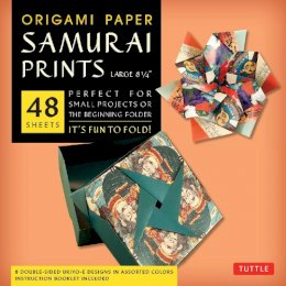 Tuttle Publishing - Origami Paper Samurai Prints Large 8 1/4 - 9780804843461 - V9780804843461