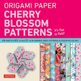 Tuttle Publishing - Origami Paper Cherry Blossom Patterns Large 8 1/4