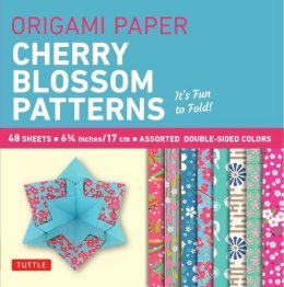 Tuttle Publishing - Origami Paper Cherry Blossom Patterns Small 6 3/4