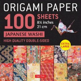 Tuttle Publishing - Origami Paper 100 sheets Japanese Washi 8 1/4 Tuttle Publishing - Origami Paper 100 sheets Japanese Washi 8 1/4