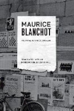 Maurice Blanchot - Political Writings, 1953-1993 - 9780823229987 - V9780823229987