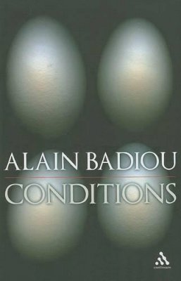 Alain Badiou - Conditions - 9780826498274 - V9780826498274