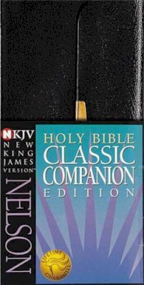 Thomas Nelson - Nelson's Classic Companion NKJV Bible (Black Bonded Leather) - 9780840785404 - V9780840785404