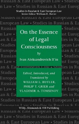 Ivan Il’in - On the Essence of Legal Consciousness - 9780854901463 - V9780854901463