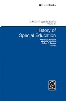 F Obiak Af Rotatori - History of Special Education - 9780857246295 - V9780857246295