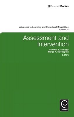 Thomas E Scruggs - Assessment and Intervention - 9780857248299 - V9780857248299