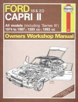 Haynes Publishing - Ford Capri II (and III) 1.6 & 2.0 (74 - 87) Haynes Repair Manual - 9780857336491 - V9780857336491