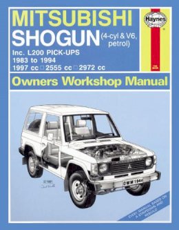 Haynes Publishing - Mitsubishi Shogun & L200 Pick Ups (83 - 94) - 9780857336521 - V9780857336521