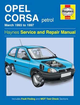 Haynes Publishing - Opel Corsa Petrol (Mar 93 - 97) Haynes Repair Manual - 9780857336934 - V9780857336934