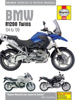 Haynes Publishing - BMW R1200 Twins (04 - 09) Haynes Repair Manual - 9780857338884 - V9780857338884