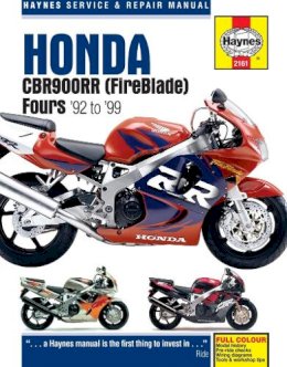 Haynes Publishing - Honda CBR900RR FireBlade (92 - 99) Haynes Repair Manual - 9780857339386 - V9780857339386