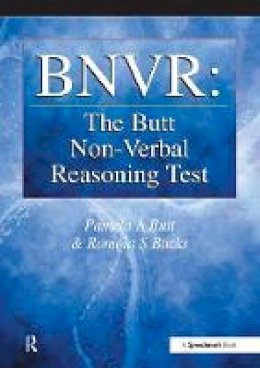 Pamela Butt - BNVR: The Butt Non-Verbal Reasoning Test - 9780863884726 - V9780863884726