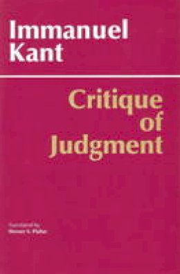 Immanuel Kant - Critique of Judgment - 9780872200258 - V9780872200258