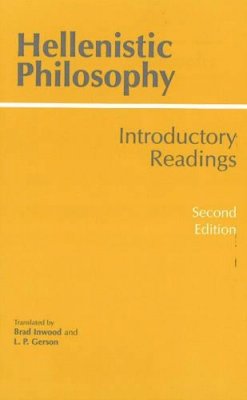 Brad Inwood - Hellenistic Philosophy - 9780872203785 - V9780872203785