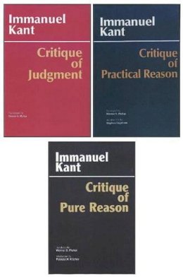 Immanuel Kant - Three Critiques - 9780872206298 - V9780872206298