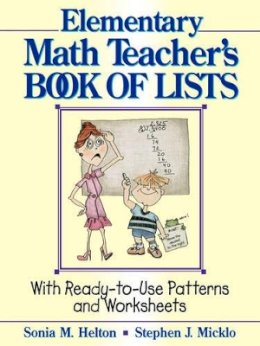 Sonia M. Helton - The Elementary Math Teacher's Book of Lists - 9780876281314 - V9780876281314