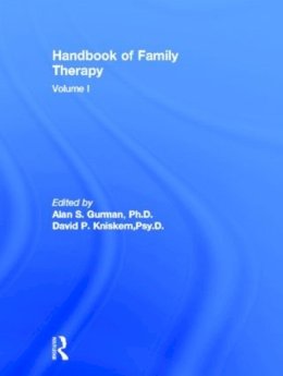 . Ed(S): Gurman, Alan S.; Kniskern, David P. - Handbook Of Family Therapy: 1 - 9780876302422 - V9780876302422