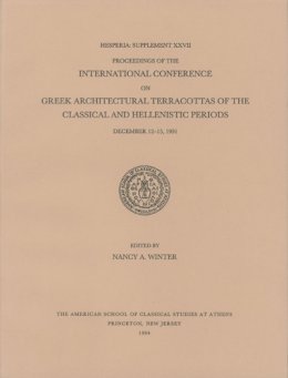 Nancy A. . Ed(S): Winter - Proceedings of the International Conference on Greek Architectural Terracottas - 9780876615270 - V9780876615270