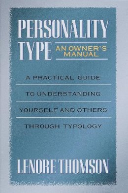 Lenore Thomson - Personality Type (Jung on the Hudson Books) - 9780877739876 - V9780877739876