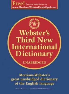 Philop Babcock Gove (Ed.) - Webster's Third New International Dictionary - 9780877792017 - V9780877792017