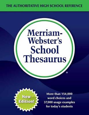 Merriam-Webster Inc. - Merriam-Webster's School Thesaurus - 9780877793656 - V9780877793656