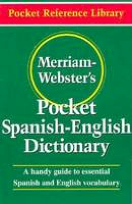 Merriam-Webster  - Merriam Webster's Pocket Spanish-English Dictionary - 9780877795193 - V9780877795193