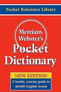 Merriam-Webster - Merriam Webster's Pocket Dictionary - 9780877795308 - V9780877795308