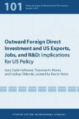 Gary Clyde Hufbauer - Outward Foreign Direct Investment and US Exports – Implications for US Policy - 9780881326680 - V9780881326680