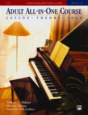 Willard  Manus Palmer - Adult All-in-one Course: Alfred's Basic Adult Piano Course, Level 2 - 9780882849959 - V9780882849959