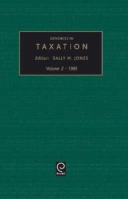 Sally M. Jones - Advances in Taxation - 9780892327836 - V9780892327836