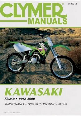 Haynes Publishing - Kawasaki KX250 1992-2000 (Clymer Motorcycle Repair) - 9780892878673 - V9780892878673