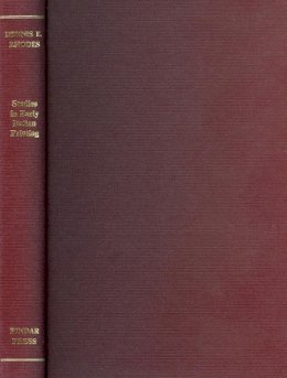 Dennis E. Rhodes - Studies in Early Italian Printing - 9780907132028 - V9780907132028