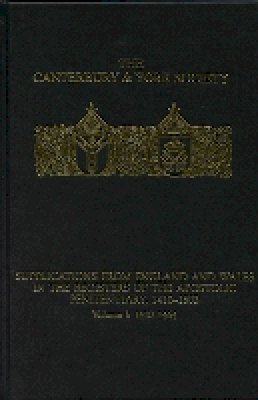 Peter Clark (Ed.) - Supplications from England and Wales in the Registers of the Apostolic Penitentiary, 1410-1503 - 9780907239758 - V9780907239758