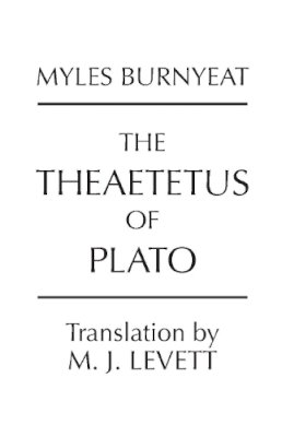 Plato - The Theaetetus of Plato - 9780915144815 - V9780915144815