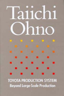 Taiichi Ohno - Toyota Production System: Beyond Large-Scale Production - 9780915299140 - V9780915299140