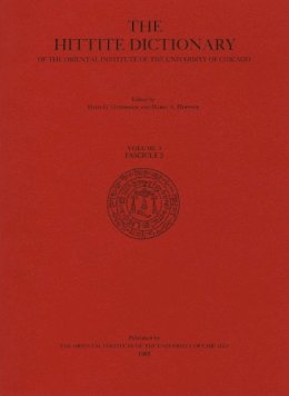 Hans G. Guterbock - Hittite Dictionary of the Oriental Institute of the University of Chicago - 9780918986382 - V9780918986382