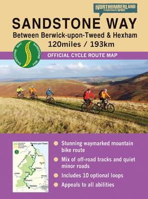 Ted Liddle - Sandstone Way Cycle Route Map - Northumberland: Between Berwick Upon Tweed and Hexham - 9780993116100 - V9780993116100