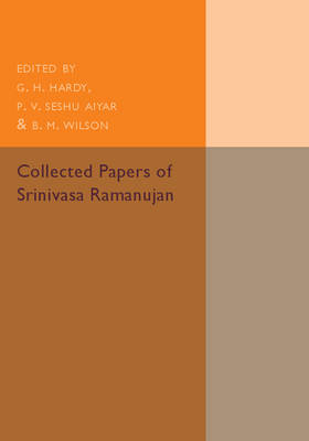 Srinivasa Ramanujan - Collected Papers of Srinivasa Ramanujan - 9781107536517 - V9781107536517