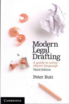 Peter Butt - Modern Legal Drafting: A Guide to Using Clearer Language - 9781107607675 - V9781107607675