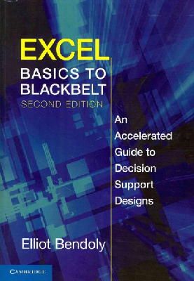 Elliot Bendoly - Excel Basics to Blackbelt - 9781107625525 - V9781107625525